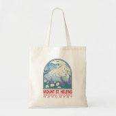 Sint-Helens Nationale Volkanische Monument Tote Bag (Voorkant)