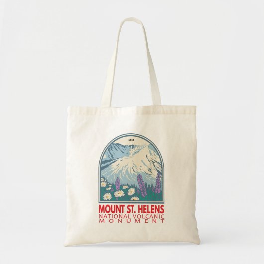 Sint-Helens Nationale Volkanische Monument Tote Bag (Voorkant)