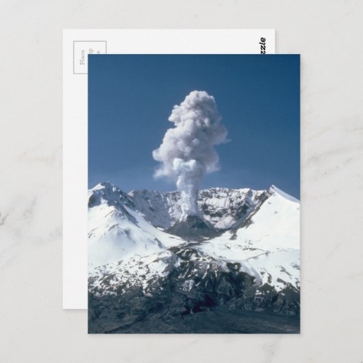 Sint-Helens, Volcano Briefkaart (Voorkant / Achterkant)