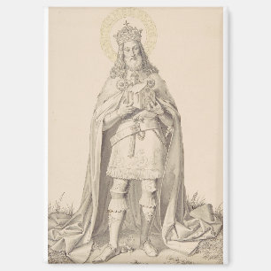 Sint-Hendrik II de Heilige Rooms-Duitse keizer Magneet