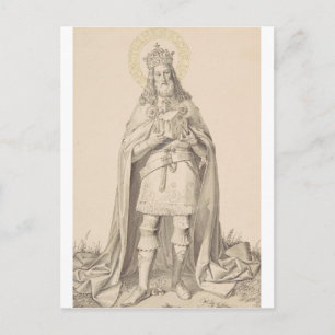 Sint-Hendrik II de Heilige Rooms-Koning Briefkaart