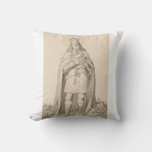 Sint-Hendrik II de Heilige Rooms-Koning Kussen