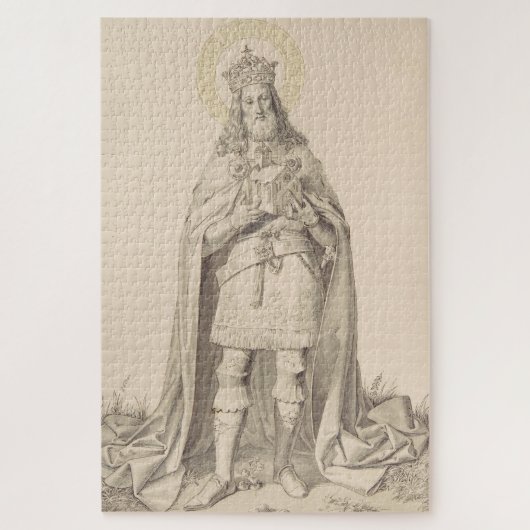 Sint-Hendrik II de Heilige Rooms-Koning Legpuzzel (Verticaal)