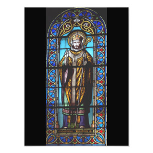Sint Hilarius van Poitiers Het Licht van het Weste Foto Afdruk