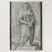 Sint-Hildegard van Bingen Legpuzzel (Verticaal)