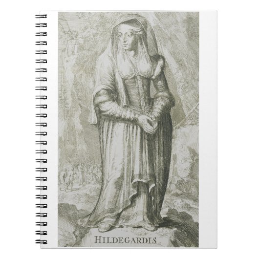 Sint-Hildegard van Bingen Notitieboek (Voorkant)