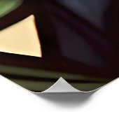 Sint-Hildegard van Bingen Poster (Hoek)