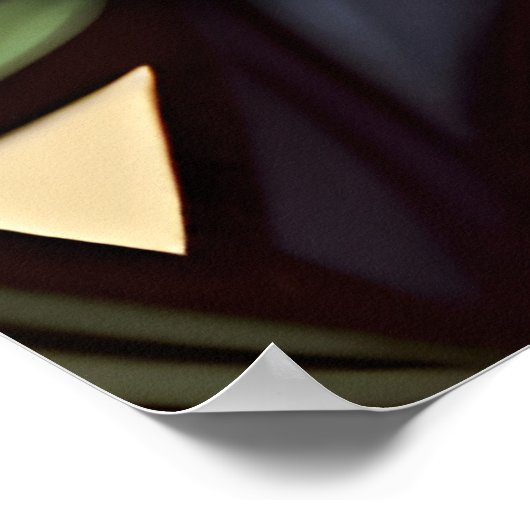 Sint-Hildegard van Bingen Poster (Hoek)