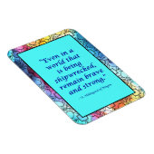 Sint Hildegard van Bingen Quote Magnet Magneet (Rechterzijde)