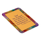 Sint Hildegard van Bingen Quote Magnet Magneet (Rechterzijde)