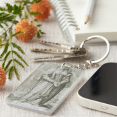 Sint-Hildegard van Bingen Sleutelhanger (Voorkant Rechts)