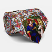 Sint Hubert van Luik met het hert Stropdas (Opgerold)