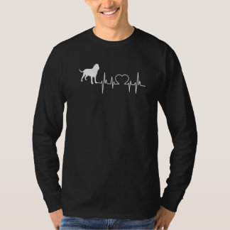 Sint-Huberts Honden Bloedhond Hartslag T-shirt