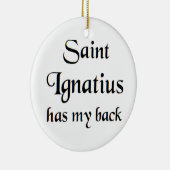 sint-ignatius koffiemok keramisch ornament (Rechts)