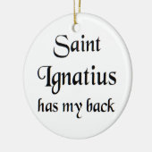 sint-ignatius koffiemok keramisch ornament (Links)
