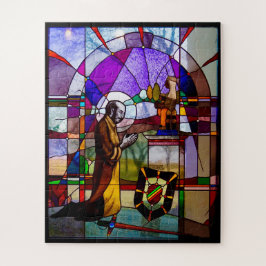 Sint-Ignatius van het Glas in lood Loyola Legpuzzel