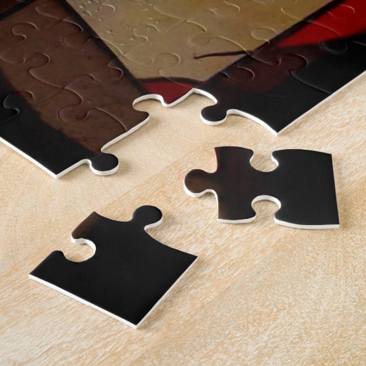 Sint-Ignatius van het Glas in lood Loyola Legpuzzel (Zijkant)