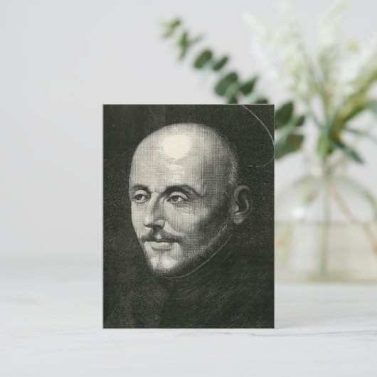 Sint-Ignatius van Loyola Briefkaart (Staand voorkant)