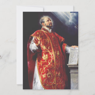 Sint-Ignatius van Loyola Feestdagenkaart