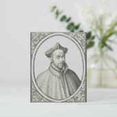 Sint-Ignatius van Loyola Gravure Antieke Kunst (Staand voorkant)