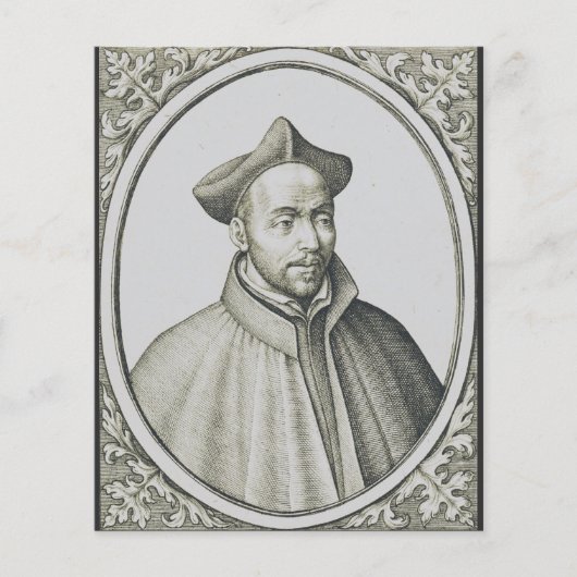 Sint-Ignatius van Loyola Gravure Antieke Kunst (Voorkant)