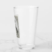 Sint-Ignatius van Loyola Gravure Antieke Kunst Glas (Links)