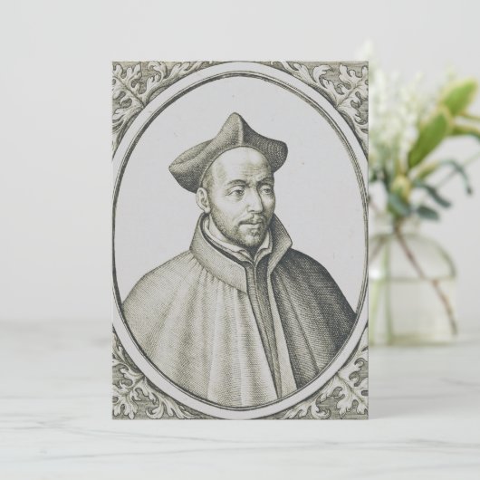 Sint-Ignatius van Loyola Kaart (Staand voorkant)