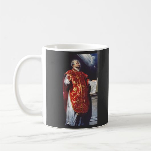 Sint-Ignatius van Loyola Koffiemok (Links)