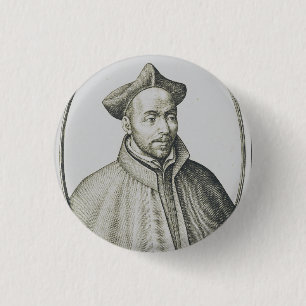 Sint-Ignatius van Loyola Oprichter van de Jezuïete Ronde Button 3,2 Cm