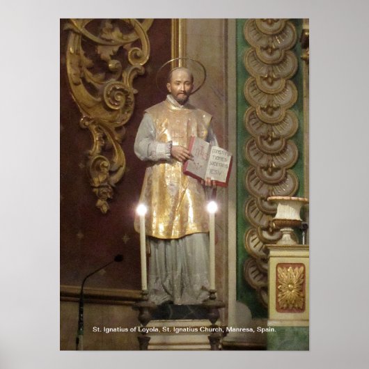 Sint-Ignatius van Loyola Poster (Voorkant)