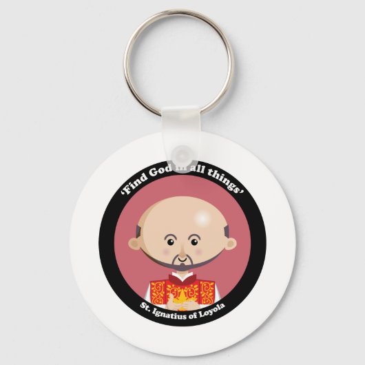 Sint-Ignatius van Loyola Sleutelhanger (Voorkant)