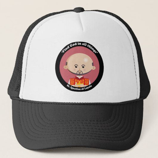 Sint-Ignatius van Loyola Trucker Pet (Voorkant)