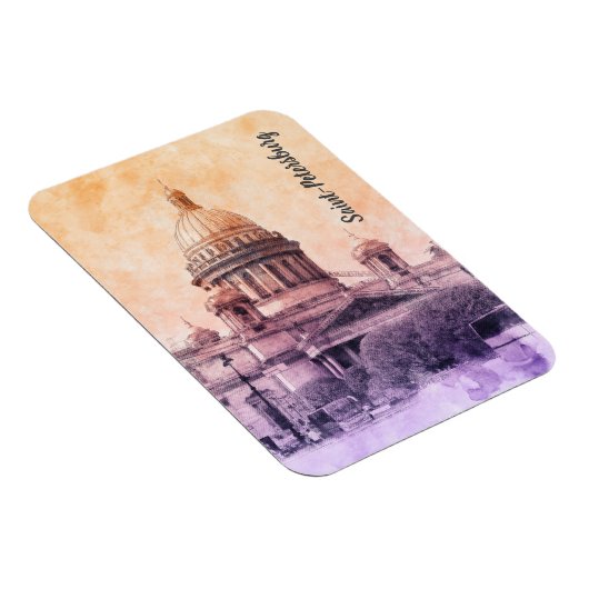 Sint-Isaac's Kathedraal Magnet - Sint-Petersburg Magneet (Rechterzijde)