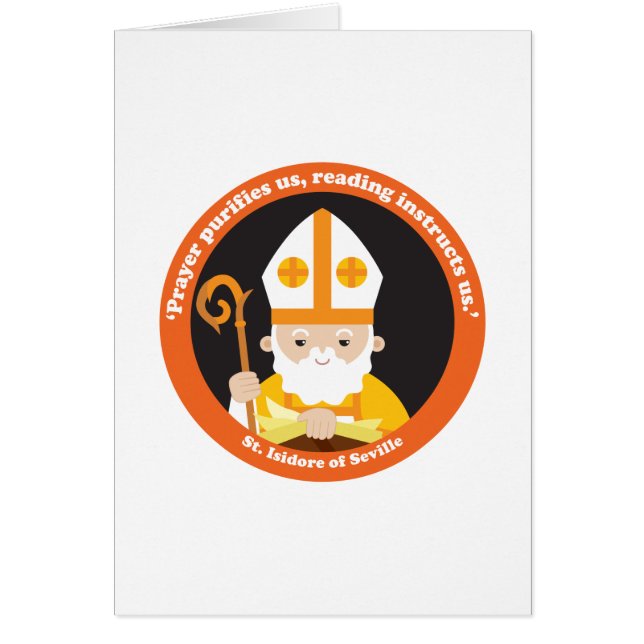 Sint-Isidore van Sevilla (Voorkant)