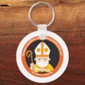 Sint-Isidore van Sevilla Sleutelhanger (Voorkant)