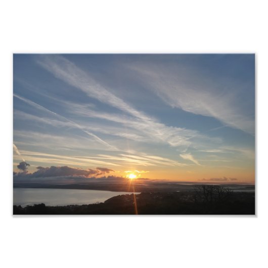 Sint-Ives Bay Sunrise Foto Afdruk (Voorkant)