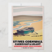 Sint-Ives Cornwall Travel poster (Voorkant)