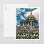 Sint-Izaäkkathedraal Sint-Petersburg Rusland Briefkaart (Voorkant / Achterkant)
