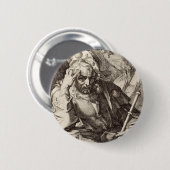 Sint Jacobus de Grote de Apostel Ronde Button 5,7 Cm (Voorkant /achterkant)