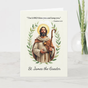 Sint Jacobus de Grote God's vrede en zegeningen Kaart