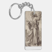 Sint Jacobus de Grote van de 12 apostelen Sleutelhanger (Voorkant Links)