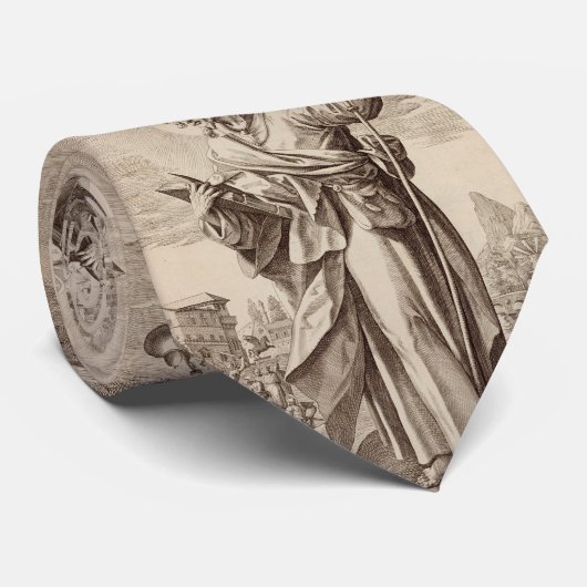 Sint Jacobus de Grote van de 12 apostelen Stropdas (Opgerold)