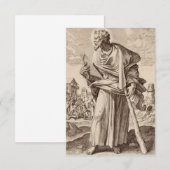 Sint Jacobus de Kleine zoon van Alfaeus Bedankkaart (Voorkant / Achterkant)