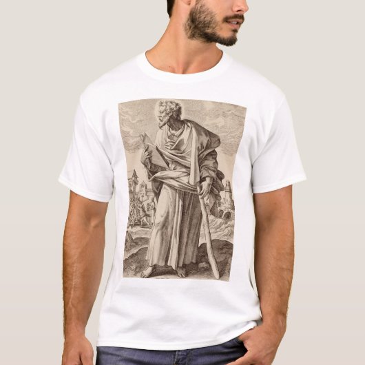 Sint Jacobus de Kleine zoon van Alfaeus T-shirt (Voorkant)