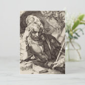 Sint-Jacobus de Meerdere de apostel Feestdagenkaart (Staand voorkant)