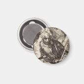 Sint-Jacobus de Meerdere de apostel Magneet (Voorkant / Achterkant)