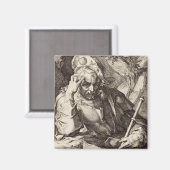 Sint-Jacobus de Meerdere de apostel Magneet (Voorkant / Achterkant)