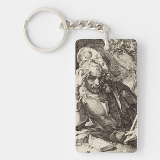 Sint-Jacobus de Meerdere de apostel Sleutelhanger (Voorkant)