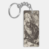 Sint-Jacobus de Meerdere de apostel Sleutelhanger (Voorkant Links)
