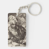Sint-Jacobus de Meerdere de apostel Sleutelhanger (achterkant)